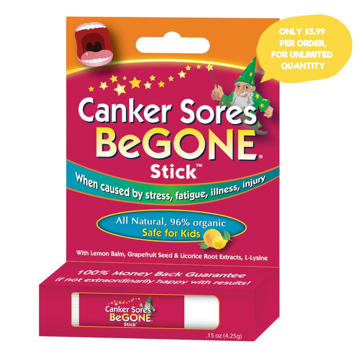 Canker Sores BeGONE Stick
