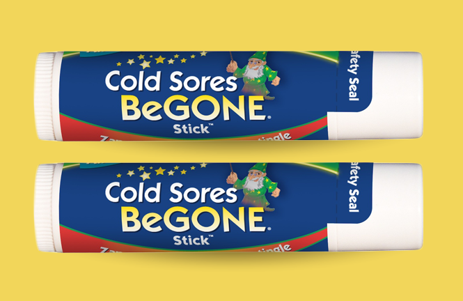 Cold Sores BeGONE Stick™ TWIN PACK | Sores Be Gone